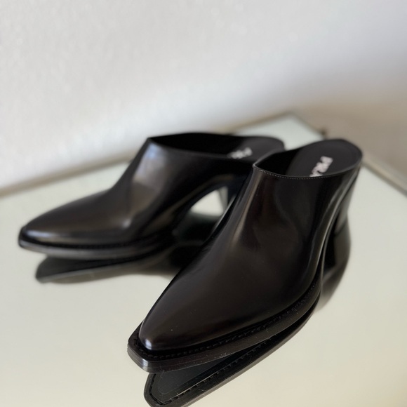 New Prada Texano Pointed Toe Mule $1,390 38.5 - Picture 10 of 14